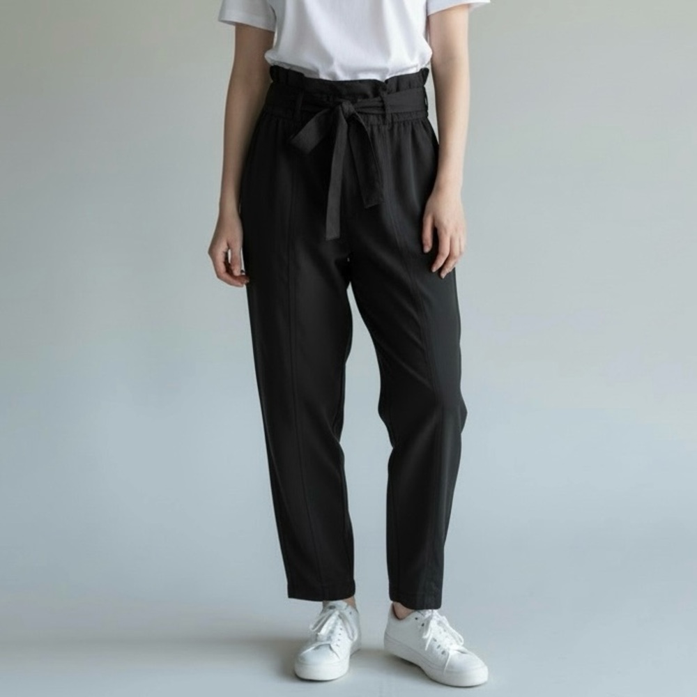 NWT Anthropologie Social Standard by Sanctuary Paper Bag Tie Waist Pants
